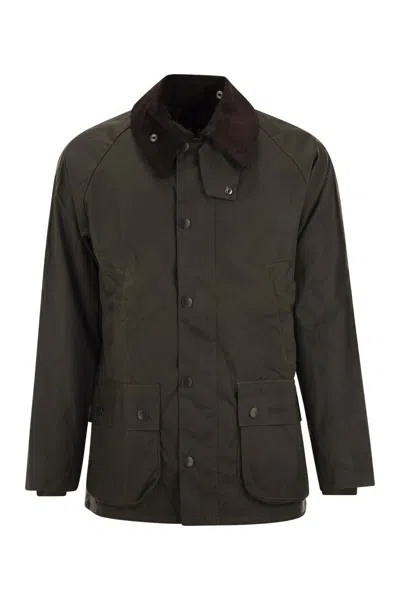 Barbour Classic Bedale Wax Jacket Aw25 Wax Cot Outw In Green