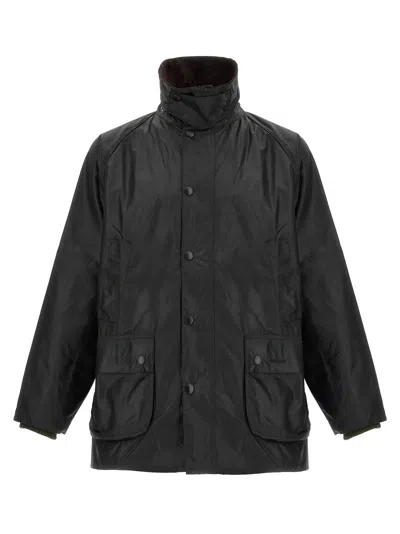 Barbour Bedale Mens Wax Jacket In Black