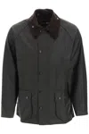 Barbour Waxed Bedale Jacket In Green