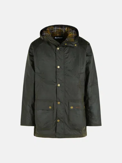 Barbour 'bedale' Dark Green Waxed Cotton Parka