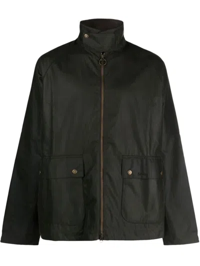 Barbour Bedale Jacket In Black