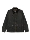 Barbour Bedale Jacket In Black