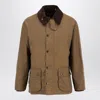 Barbour Brown Waxed Bedale Jacket In Brown