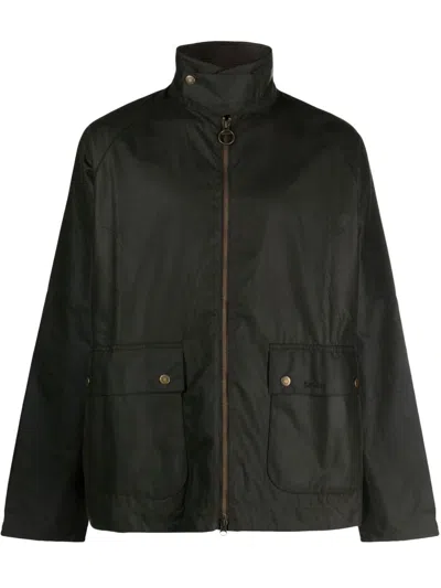 Barbour Bedale Jacket In Green
