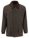 Barbour "bedale" Jacket In Gray