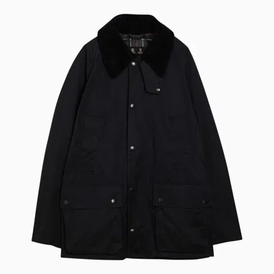 Barbour Bedale Jacket Navy In Blue