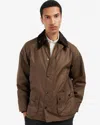 Barbour Bedale Water Resistant Waxed Cotton Jacket In Brown