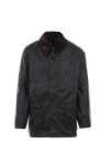 Barbour Bedale Wax Jacket Rustic In Black