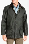 Barbour Mens Sage Bedale Waxed-cotton Jacket In Sage1