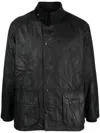 Barbour Faux-leather Snap-button Jacket