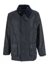 Barbour Bedale Wax Jacket Aw25 Wax Cot Outw In Blue