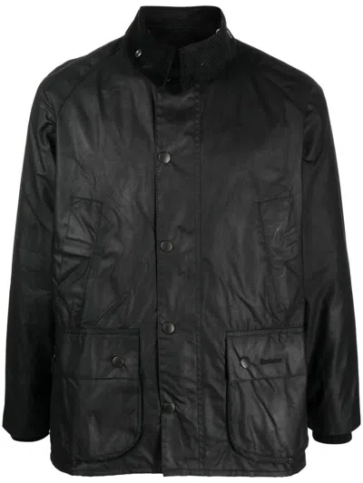 BARBOUR BEDALE WAX JACKET,MWX0018.MWX 095 BK91 BLACK