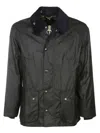 Barbour Bedale Wax Jacket In Black