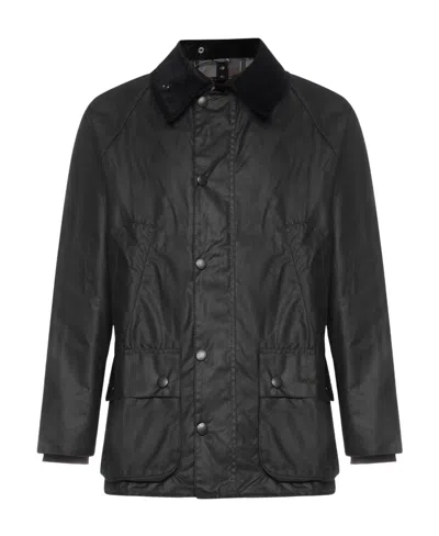 Barbour Bedale Wax Jacket In Green