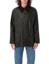 Barbour Bedale Wax Jacket In Brown