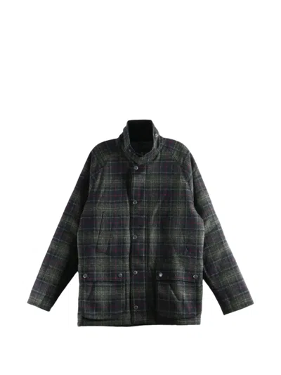 Barbour Bedale Wool Jacket In Black