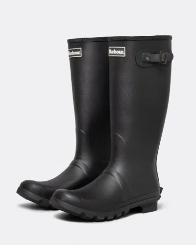 Barbour Bede Mens Wellington Boots Uk8 Eu42 In Black