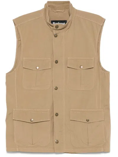 Barbour Beige 'casual Corbridge' Vest In Neutral