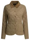 Barbour Beige Polyamide Jacket In Brown