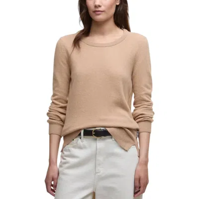 Barbour Beige Wool Sweatshirt In Brown