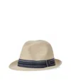 Barbour Belford Striped-trim Trilby