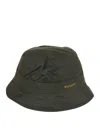 Barbour Belsay Waxed Cap In Green