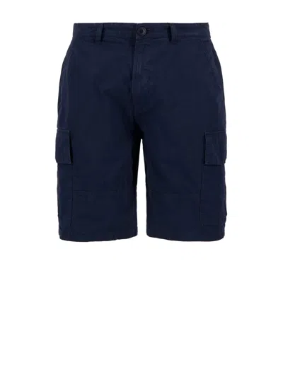 Barbour Bermuda Blu Navy In Blue
