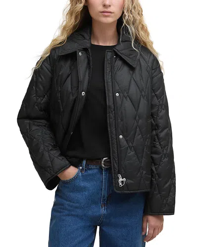 Barbour Bernadette Quilted Jacket In Black