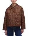 Barbour Bernadette Quilted Barn Jacket In Brown