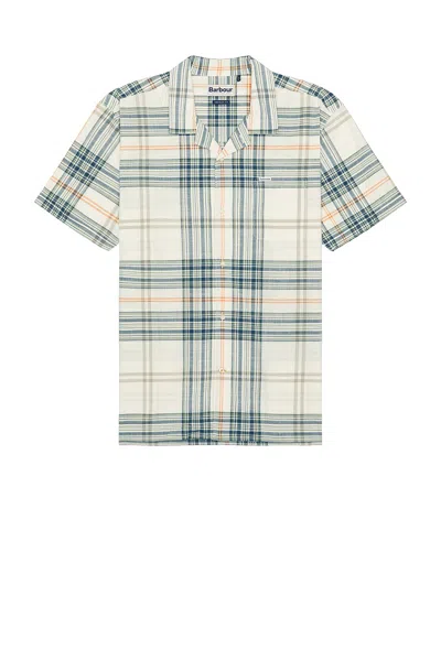 Barbour Berryfell Regular Fit Plaid Short Sleeve Button-up Shirt In Multi