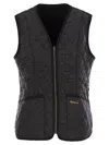 Barbour Fleece Betty Liner Vest In Black