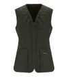 Barbour Betty Lined Waistcoat In Green