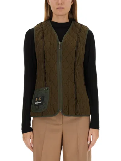 Barbour Betty Vest In Green