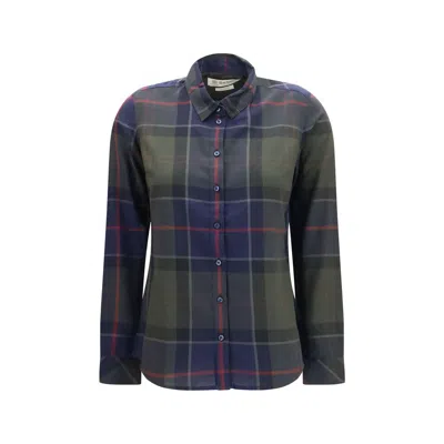 Barbour Bicolor Cotton Pattern Shirt In Multi