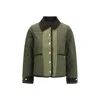 Barbour Bicolor Polyester Jacket In Green