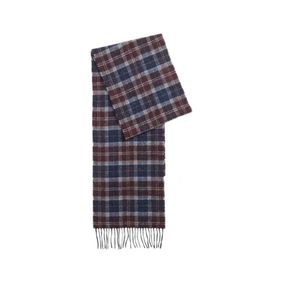 Barbour Bicolor Wool Scarf In Multi