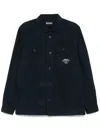 Barbour Bidlam Mens Overshirt In Blue