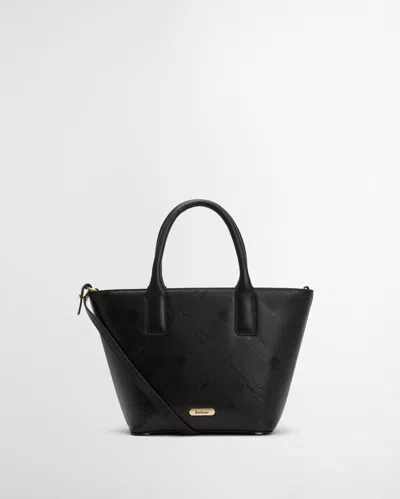 Barbour Birch Womens Deboss Leather Tote Bag