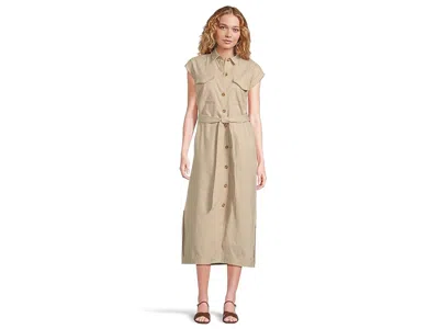 Barbour Birdie Maxi Dress In Nude