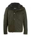 Barbour Olive Regular Fit Jacket In Black