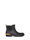 Barbour Abbeyfield Elasticated-panel Ankle Boots In Black