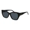 Barbour Black Acetate Sunglasses In Pattern