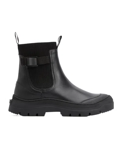 Barbour Black Chelsea Ankle Boots