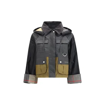 Barbour Black Cotton Full-length Jacket