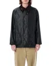 Barbour Bedale Wax Jacket In Black