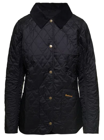 Barbour Annandale Quilted Jacket In Black