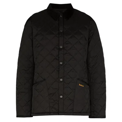 Barbour Heritage Lidde Quilted Jacket In Black