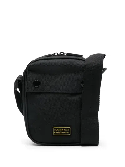 Barbour Black Knockhill Crossbody Bag