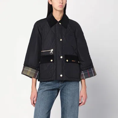 Barbour Black Martha Quilted Jacket