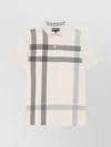 Barbour Blaine Check Pattern Polo Collar T-shirt In Metallic